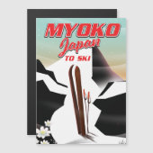 myoko japan ski poster (Voorkant / Achterkant)