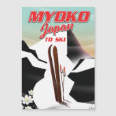 myoko japan ski poster (Voorkant)