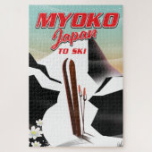 myoko japan ski poster legpuzzel (Verticaal)
