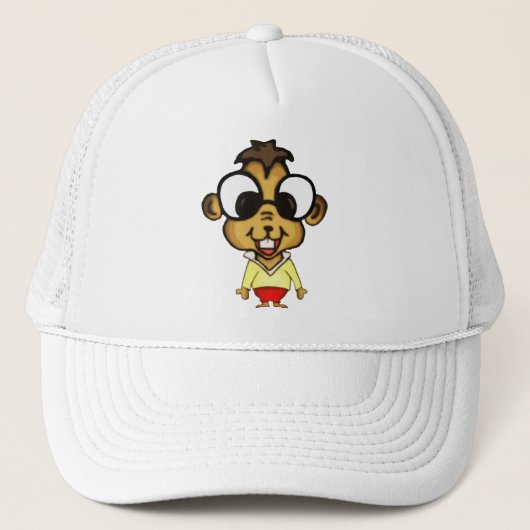 Myope Chipmunk-Pet Trucker Pet (Voorkant)