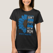 Myositis Awareness Ribbon Mom Warrior T-shirt (Voorkant)