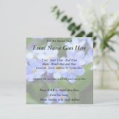 Myosotis sylvatica - Vergeet de opmerkingen Kaart (Staand voorkant)