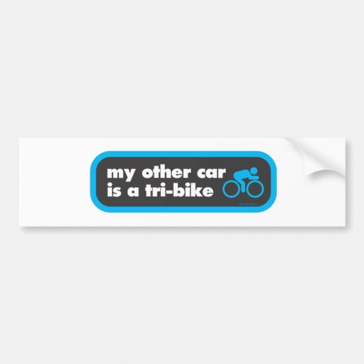 MyOtherCarTriBike.pdf Bumpersticker (Voorkant)