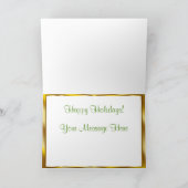 Myotone Baby Goat Holiday Kaart (Binnen)