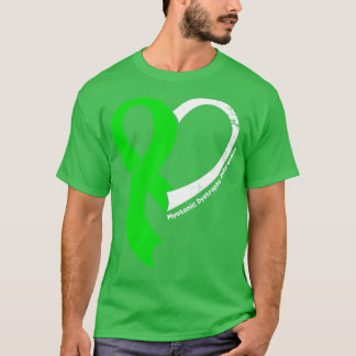 Myotone Dystrofie Bewustzijn Hoop Liefde Hart Ribb T-shirt