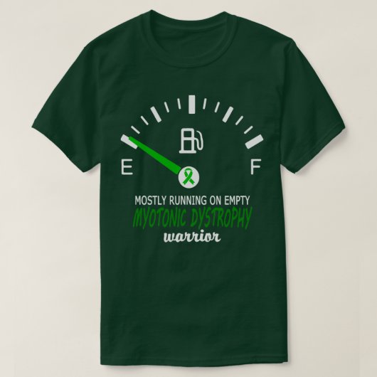 MYOTONIC DYSTROPHY WAARSCHUWER DIE MEESTAL OP EMPL T-SHIRT (Design voorkant)