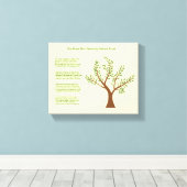 MyPoetTree - De weg is niet afgelegd Canvas Afdruk (Insitu (Houten vloer))