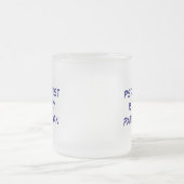 MyPsychiatristis is een zeer geduldig Man, Mijn Ps Matglas Koffiemok (Center)