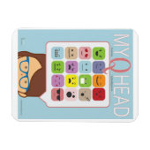 MyQHead Magnet Magneet (Horizontaal)