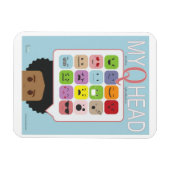 MyQHead Magnet Magneet (Horizontaal)