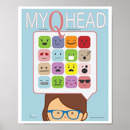 MyQHead Poster (Voorkant)