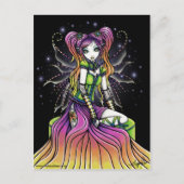 Myra Celestial Rainbow Fairy Art Briefkaart (Voorkant)