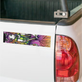 Myra Gothic Celestial Rainbow Fairy Bumpersticker (Op Truck)