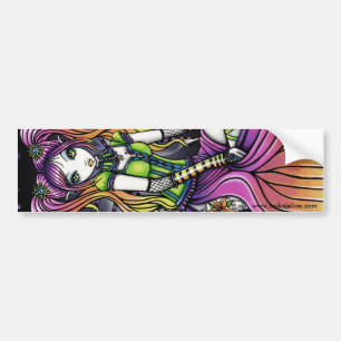 Myra Gothic Celestial Rainbow Fairy Bumpersticker