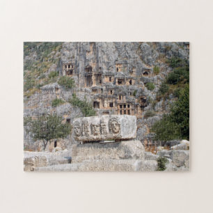 Myra Rock Tombs - Turkije (oude Unesco) Legpuzzel