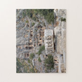 Myra Rock Tombs - Turkije (oude Unesco) Legpuzzel (Verticaal)