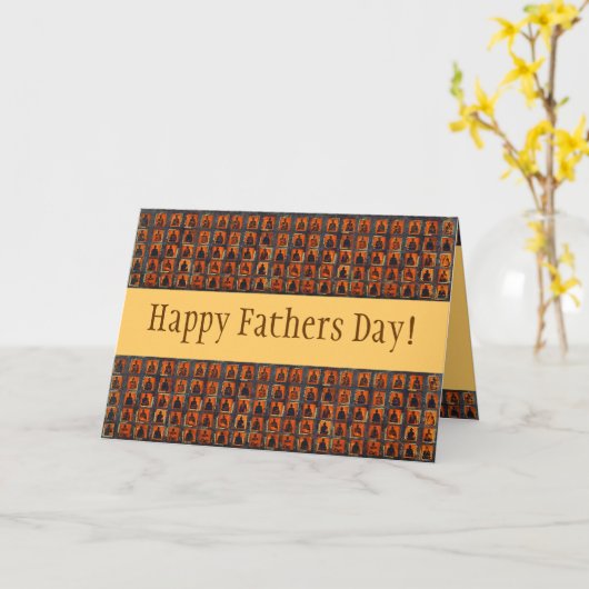 Myriad Buddha Vaderdag ~ Kaart Dad Religious (Gele Bloem)