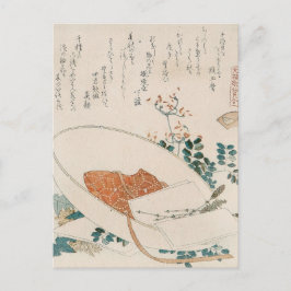 Myriad Grasses Shell door Hokusai Briefkaart