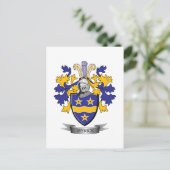 Myrick Family Crest Coat of Arms Briefkaart (Staand voorkant)