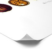 Myristica fragrans (nutmeg) poster (Hoek)