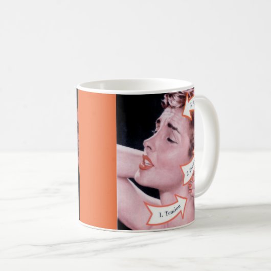 Myrna ervaart pijn, druk en spanning koffiemok (Voorkant rechts)