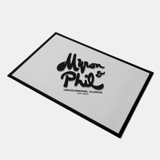 Myron and Phil's Steak House, Lincolnwood, IL Door Deurmat (Schuin)