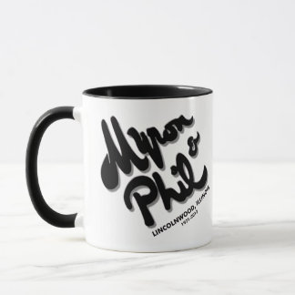 Myron en Phil's Steak House, Lincolnwood, IL. Mok