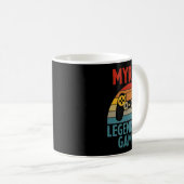 Myron Gift Name Personalized Funny Gaming Geek Bir Koffiemok (Voorkant rechts)