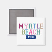 Myrtle Beach 1938 Magneet (Voorkant / Achterkant)
