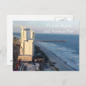 Myrtle Beach 2nd Avenue Pier Briefkaart (Voorkant / Achterkant)
