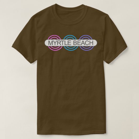 Myrtle Beach 9 T-shirt (Design voorkant)