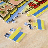 Myrtle Beach ansichtkaart 8x10 Legpuzzel (Zijkant)