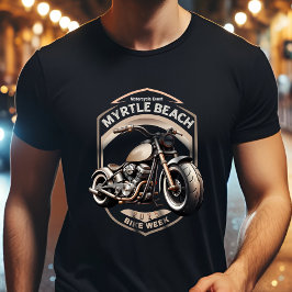 Myrtle Beach Bike Week Lente Rally 2025 T-shirt