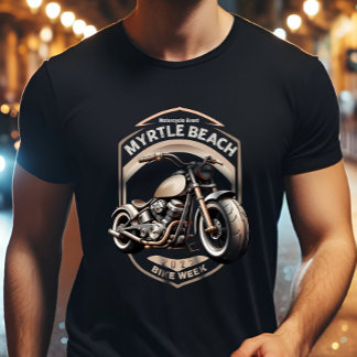 Myrtle Beach Bike Week Lente Rally 2025 T-shirt