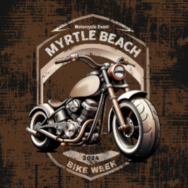 Myrtle Beach Bike Week Voorjaarsrally 2024 T-shirt