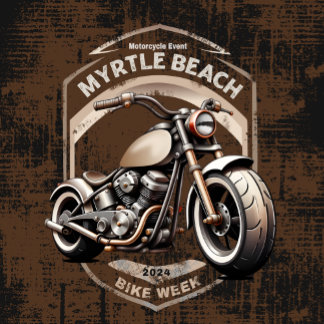 Myrtle Beach Bike Week Voorjaarsrally 2024 T-shirt