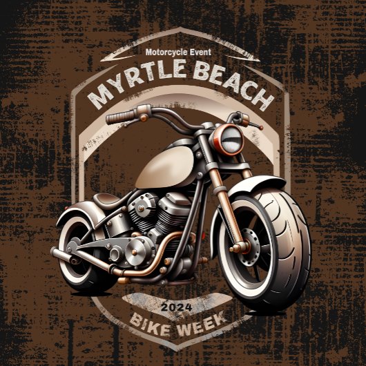 Myrtle Beach Bike Week Voorjaarsrally 2024 T-shirt