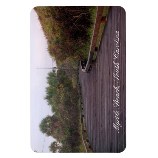 Myrtle Beach Boardwalk Magneet (Verticaal)