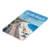 Myrtle Beach Boardwalk USA Magneet (Linkerzijde)