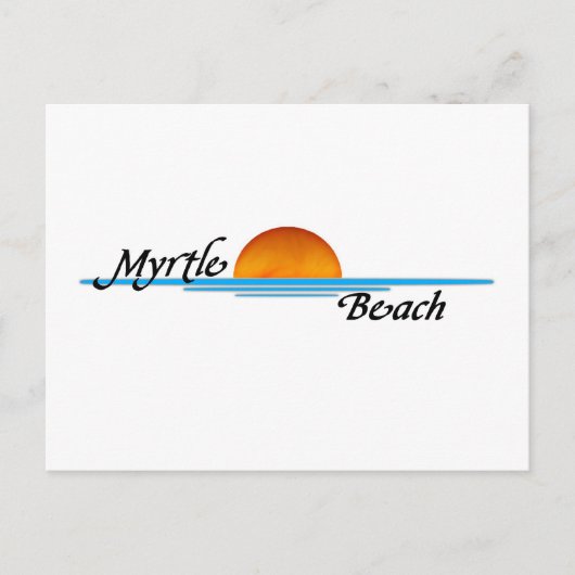 Myrtle Beach Briefkaart (Voorkant)