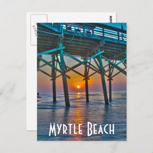 Myrtle Beach Briefkaart (Voorkant / Achterkant)