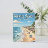 Myrtle Beach Briefkaart (Staand voorkant)