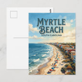 Myrtle Beach Briefkaart (Voorkant / Achterkant)
