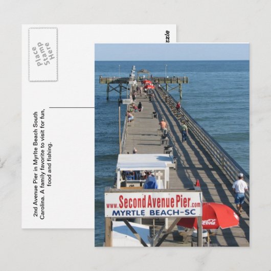 Myrtle Beach Briefkaart (Voorkant / Achterkant)