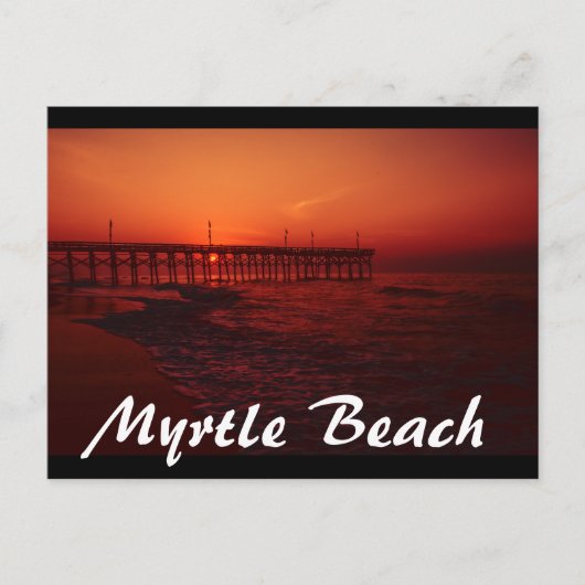 Myrtle Beach Briefkaart (Voorkant)