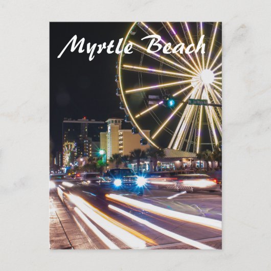 Myrtle Beach Briefkaart (Voorkant)