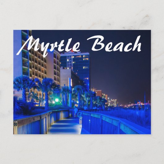 Myrtle Beach Briefkaart (Voorkant)