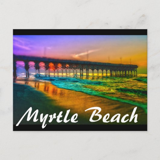 Myrtle Beach Briefkaart (Voorkant)