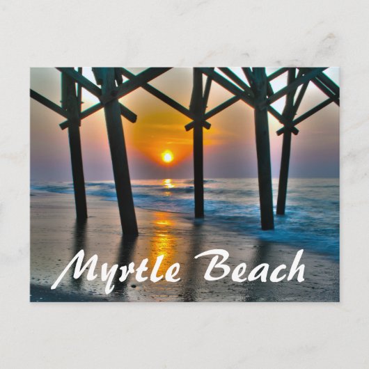 Myrtle Beach Briefkaart (Voorkant)