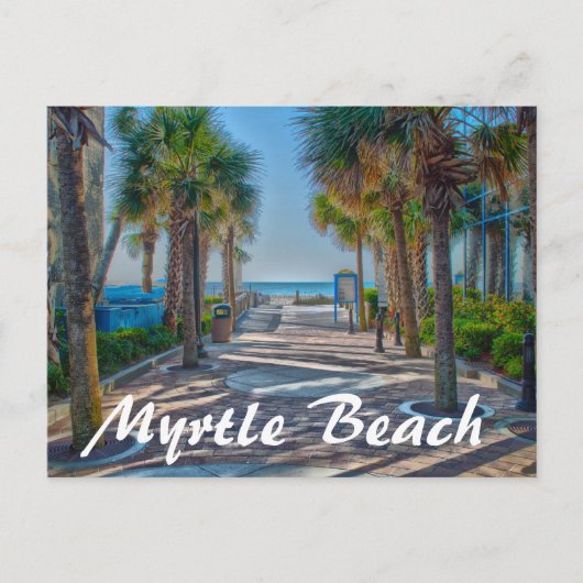 Myrtle Beach Briefkaart (Voorkant)